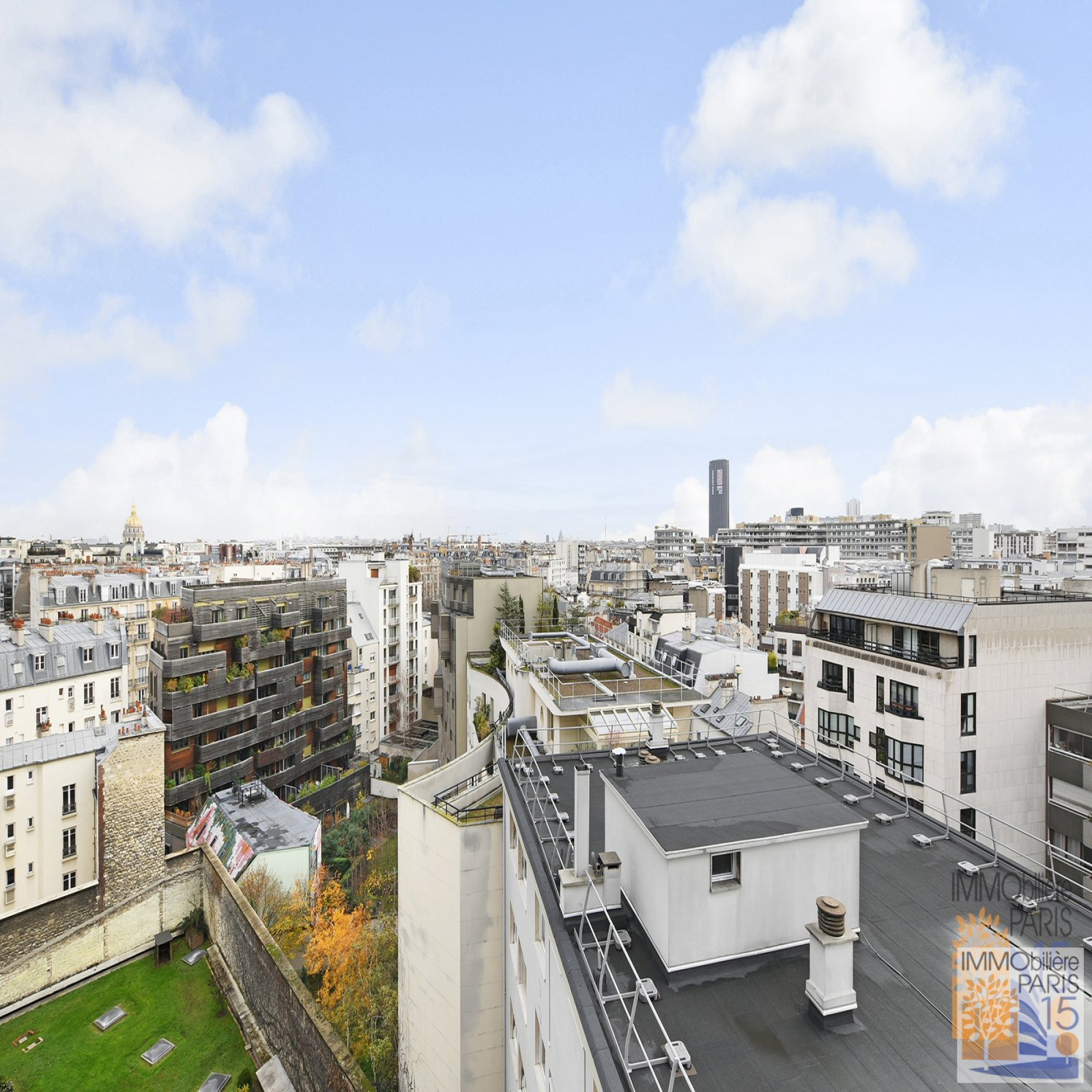 vente Studio Métro Motte Picquet Grenelle Paris 15ème Immobilière