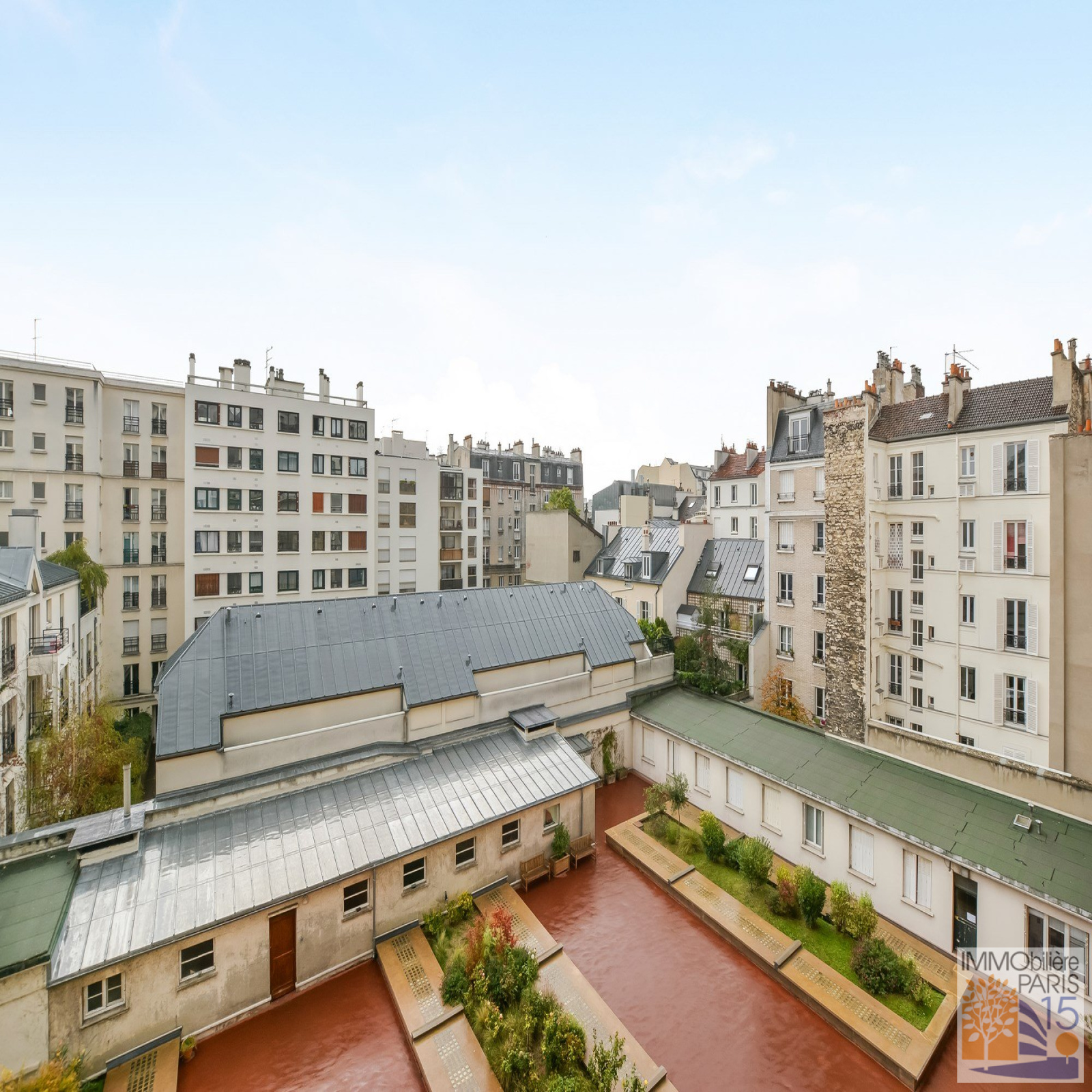 vente 4 pièces avec Balcon Commerce La MottePicquet Immobilière Paris 15